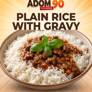 Plain Rice & Gravy